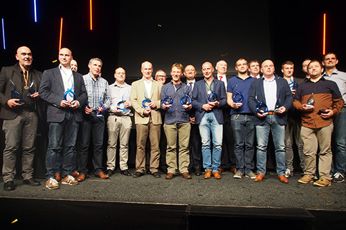 groepsfoto prijswinnaars EUROBEEF 2015-2016
